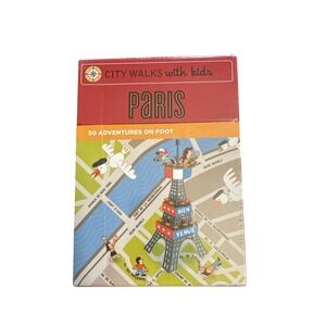 City Walks with Kids Paris 50 Adventures on Foot Chronicle Books New Sealed